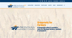 Desktop Screenshot of montanafarmersunion.com